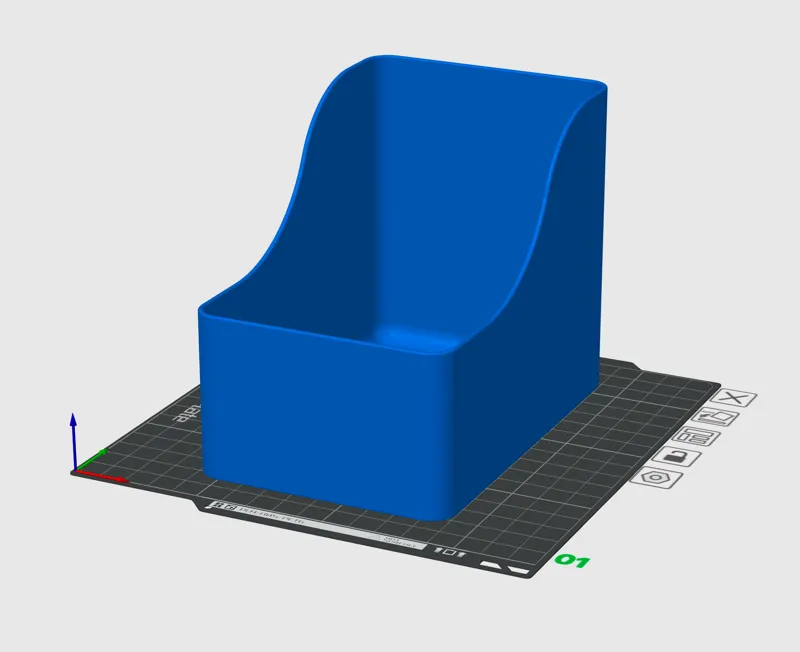A1 Mini Basic Poop Bucket