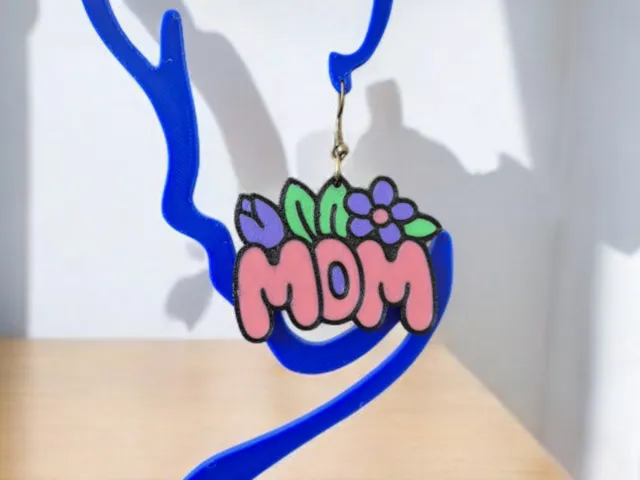 Mom Floral Earrings