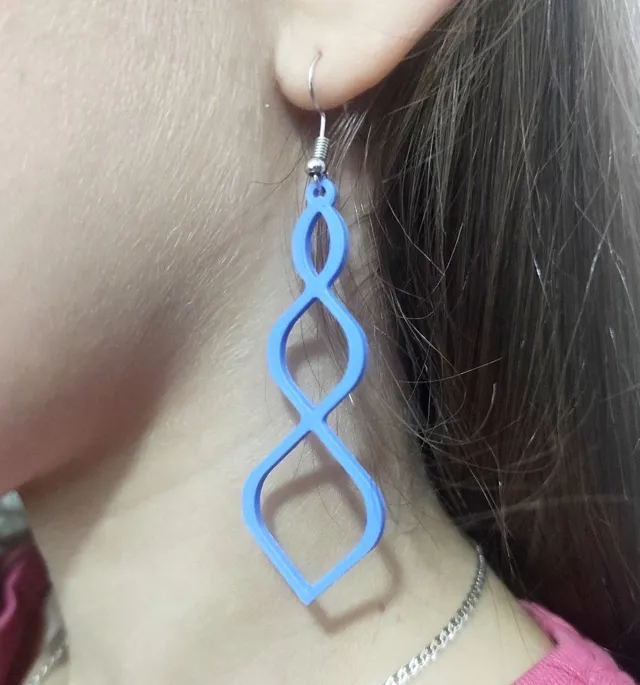 Infinity Twist - Earrings