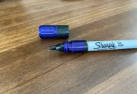 Bouchon à visser pour marqueur Sharpie fine pointe — photo 2