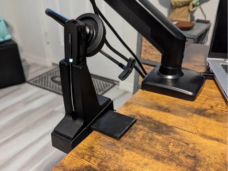 Plantronics poly savi 8240 8245 dock desk clamp