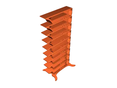 Bambu Studio Temperature Tower 235-195 for PLA