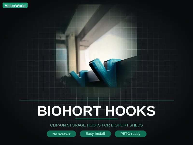Biohort Hooks - Clip-On 
