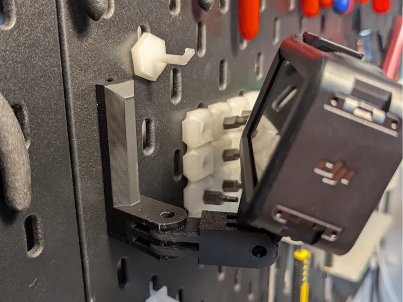 IKEA SKADIS Action camera mount
