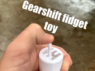 Fidget Toy Gear Shifter 
