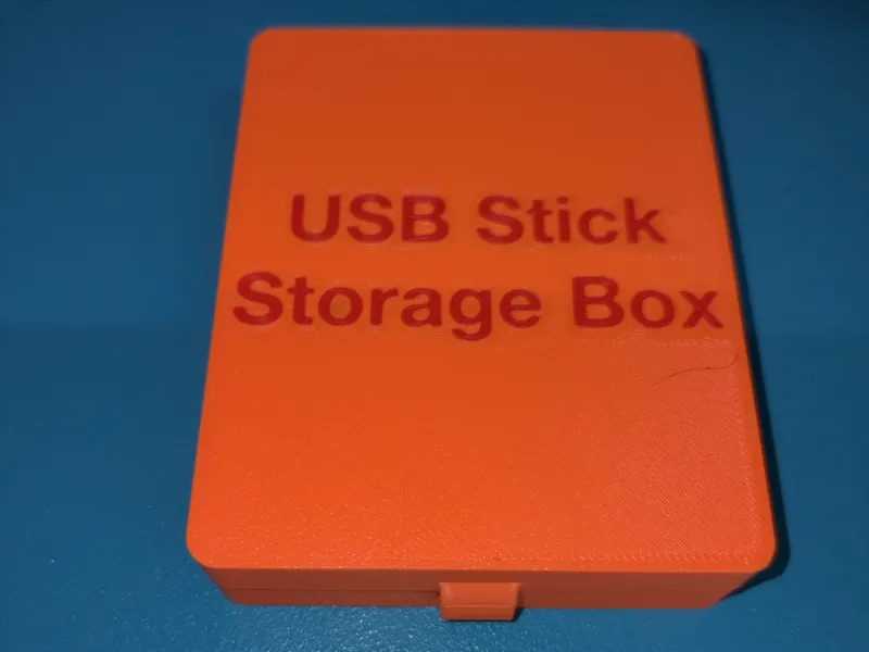 USB Memory Stick and Dongle Storage Box PIP hinges