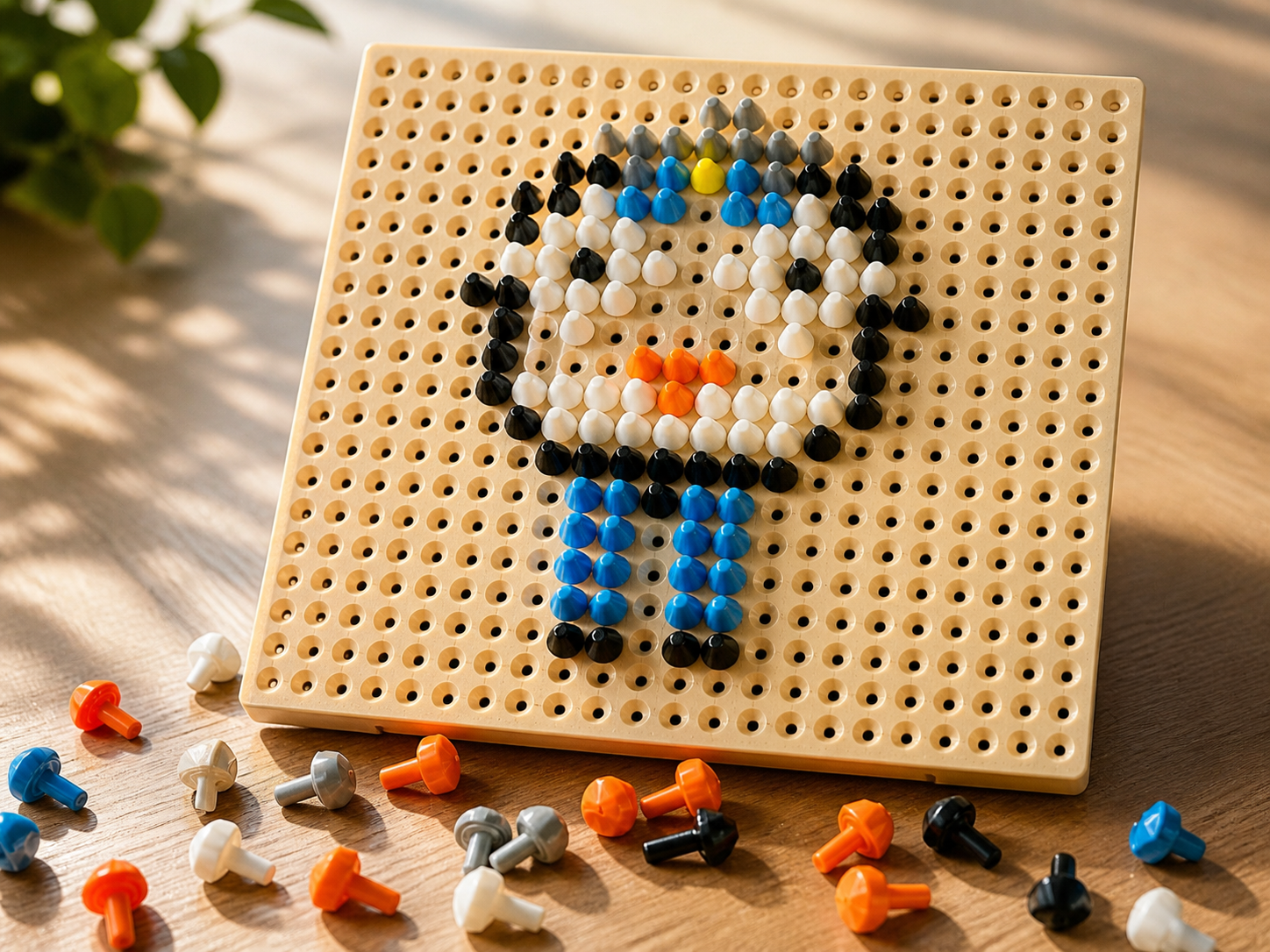 Pegboard 22×22 – Modular Pixel Building System