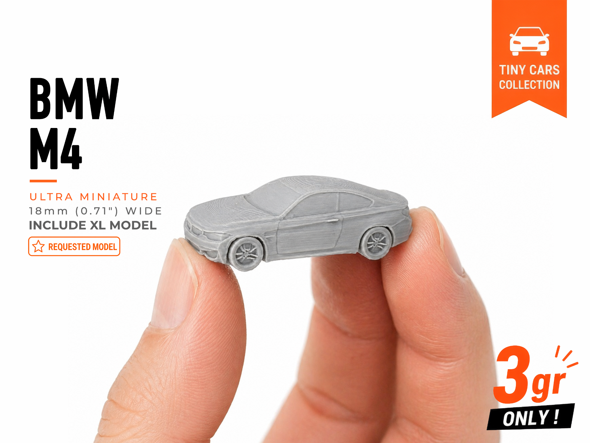 Tiny BMW M4 - Mini Cars Series