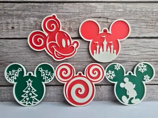 Mickey Mouse Christmas Ornaments