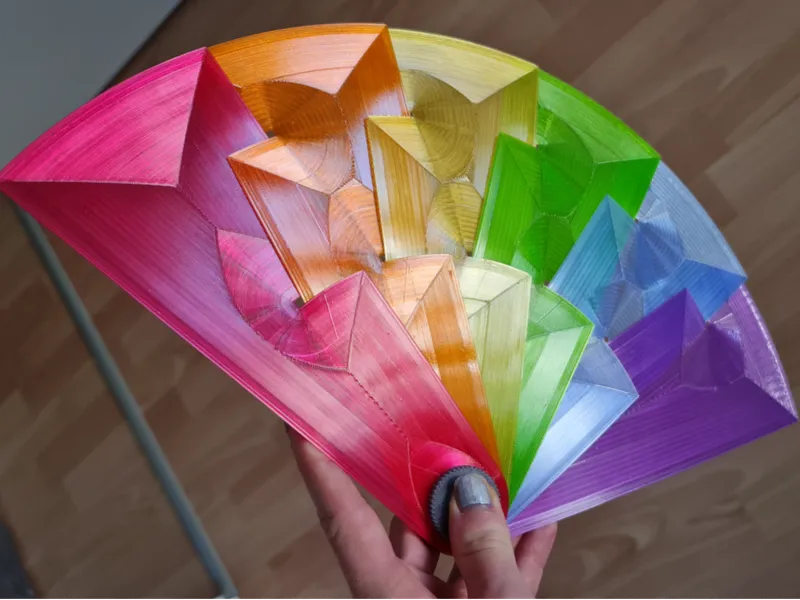 Interlocking handfan
