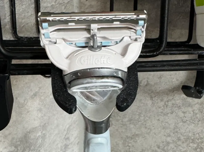 Universal Shaver Holder For Shower Shelf