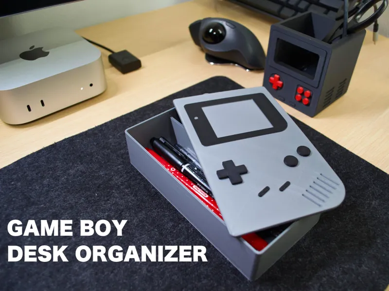 GAMEBOY DESK ORGANIZER