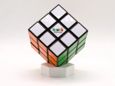 Rubik's Cube Stand - Hexagon Design