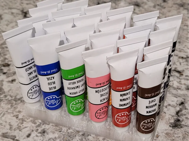 Paint Tube Tray
