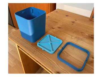 Letrero o emblema decorativo: Simple Trash Can — vista de referencia 5