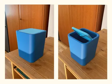 Letrero o emblema decorativo: Simple Trash Can — vista de referencia 4