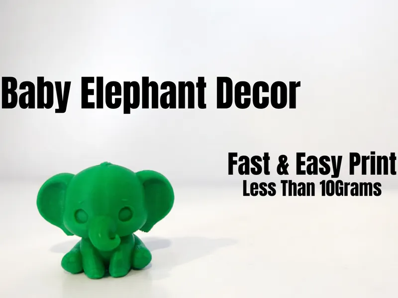 Baby Elephant Decor
