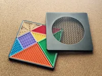 镂空盖子收纳盒