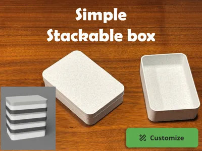 Simple Stackable Box