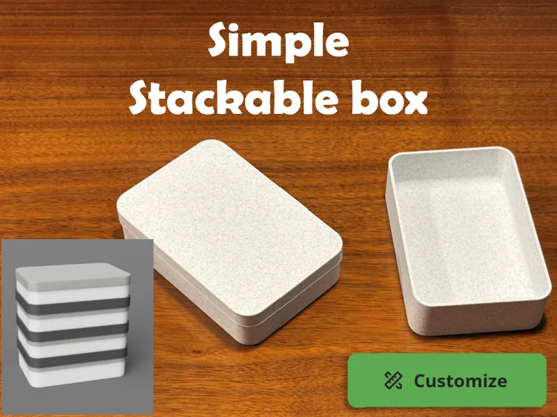 Simple Stackable Box