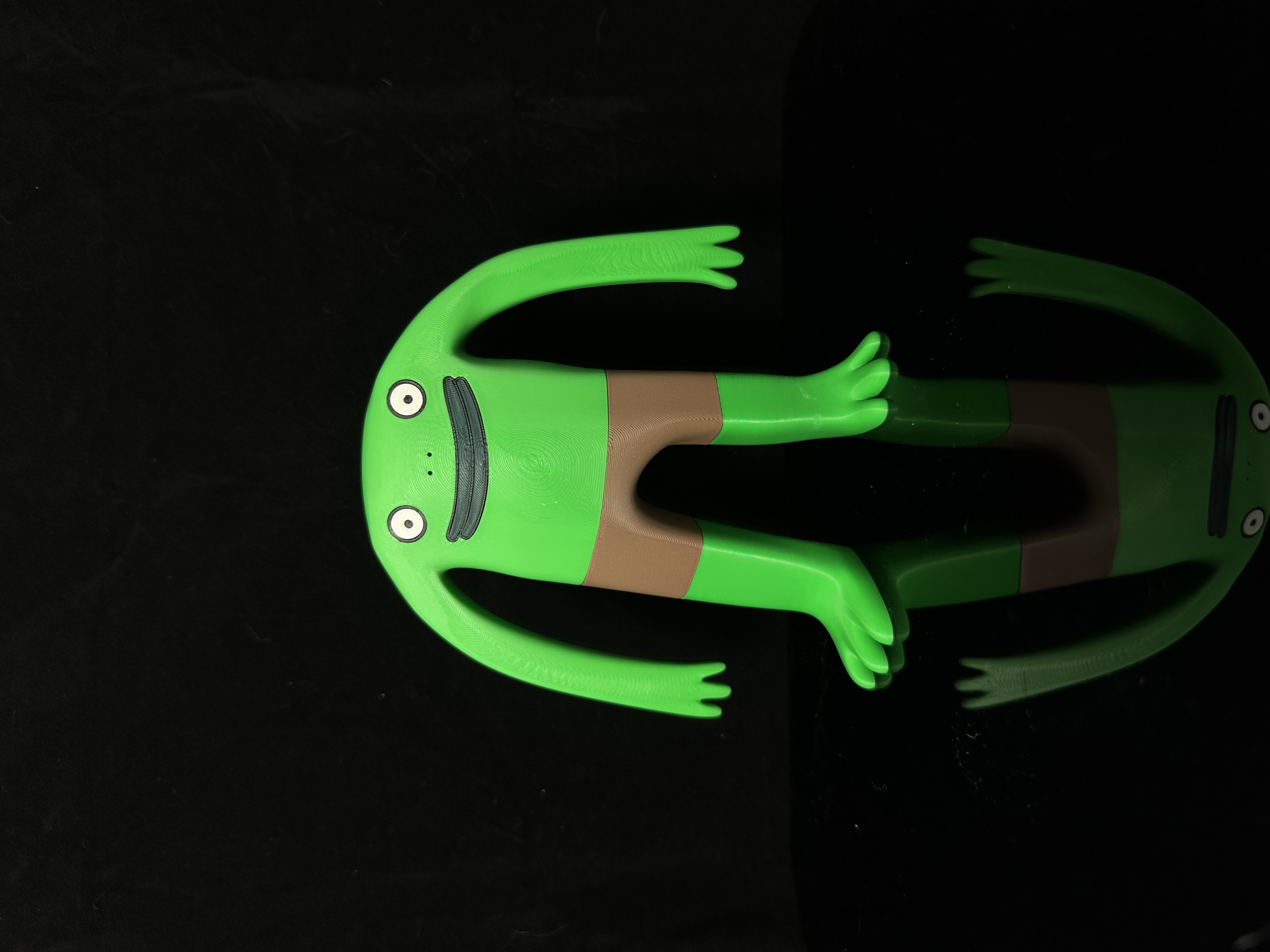 Mr. Frog - Smiling Friends (No AMS) - Free 3D Print Model - MakerWorld