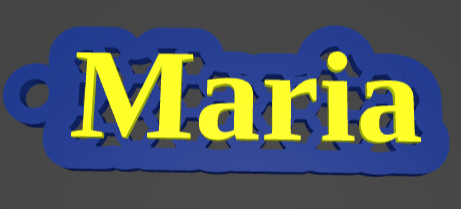 Miniatura 3 do modelo 3D LINK - Ultimate Parametric Mesh Keychain
