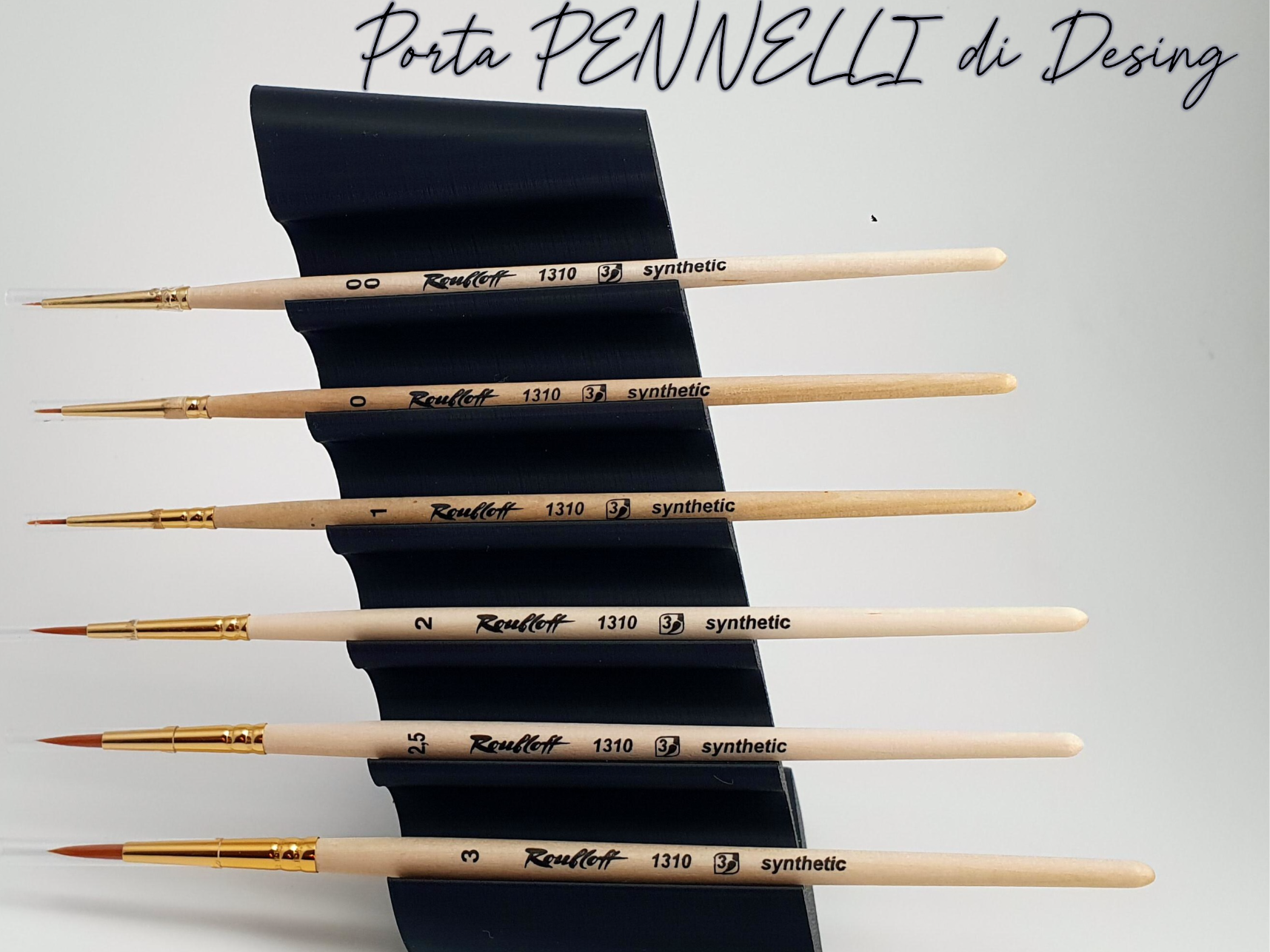 Porta Pennelli inclinato – Asciugatura Rapida