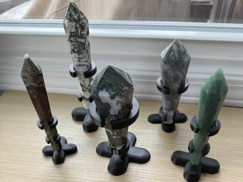 Crystal Wand Stand