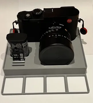 Gridfinity Leica Q3 holder
