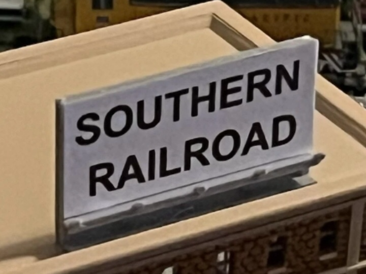 Southern and Union Pacific Railroad HO Billboards