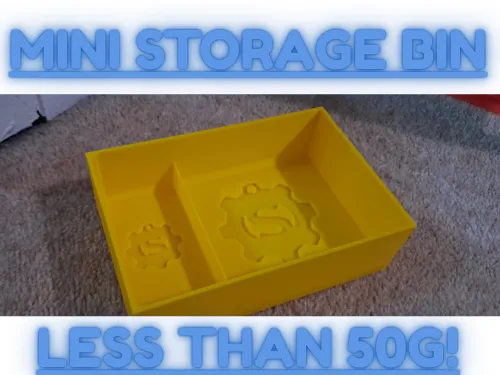 Multi-Purpose Mini Storage Bin