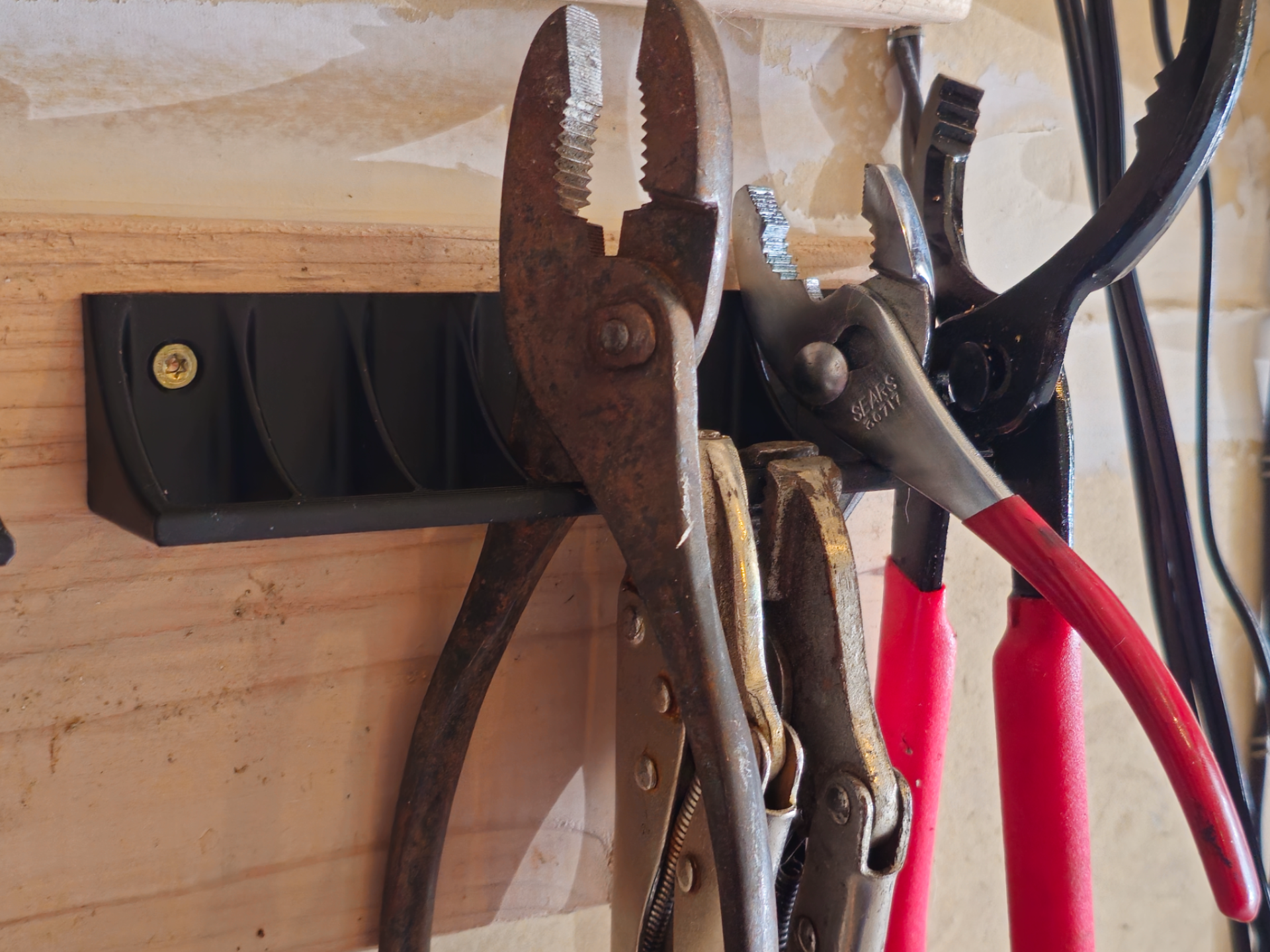 Wall Mounted Plier / Wrench Hanger