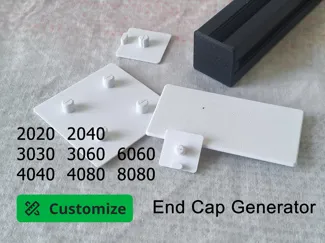 [AnyProfile] Aluminum Extrusion End Cap Generator