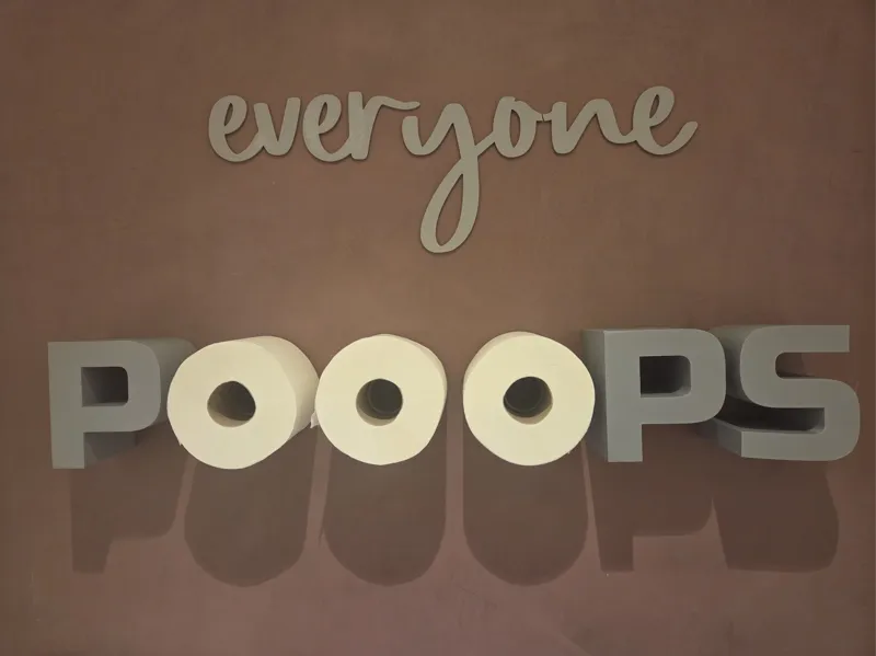 everyone poops toilet roll holder.gcode