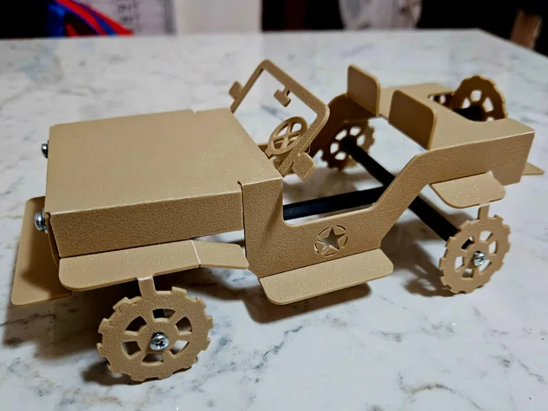 Foldable 4x4 - Stampa 3D senza supporti