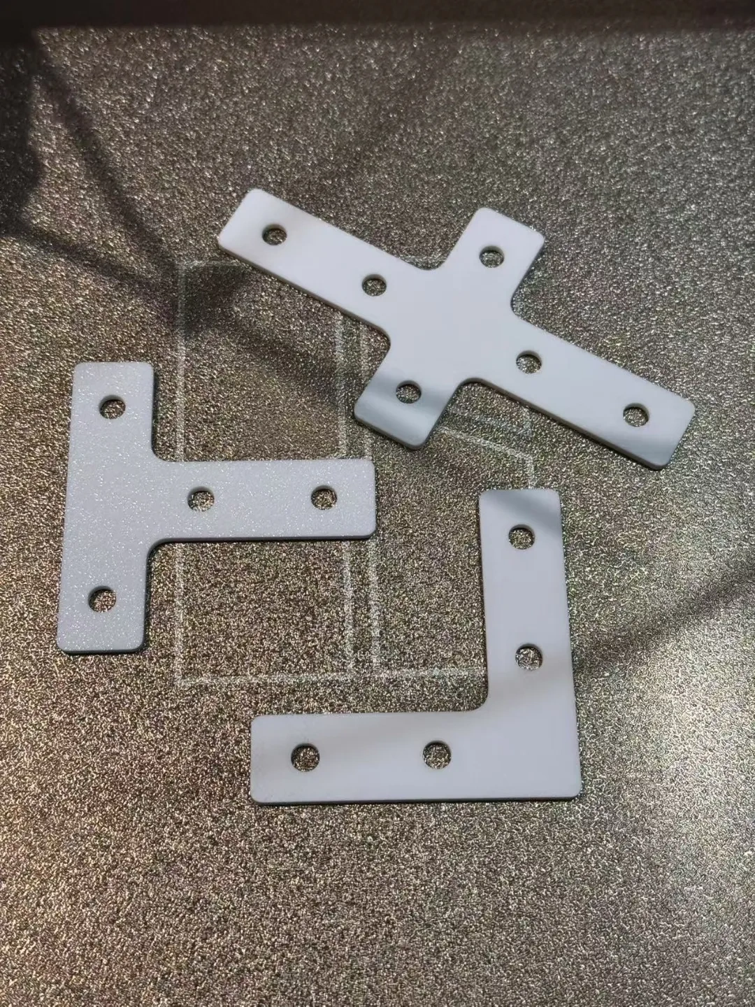 Miniatura 1 do modelo 3D 铝型材连接片