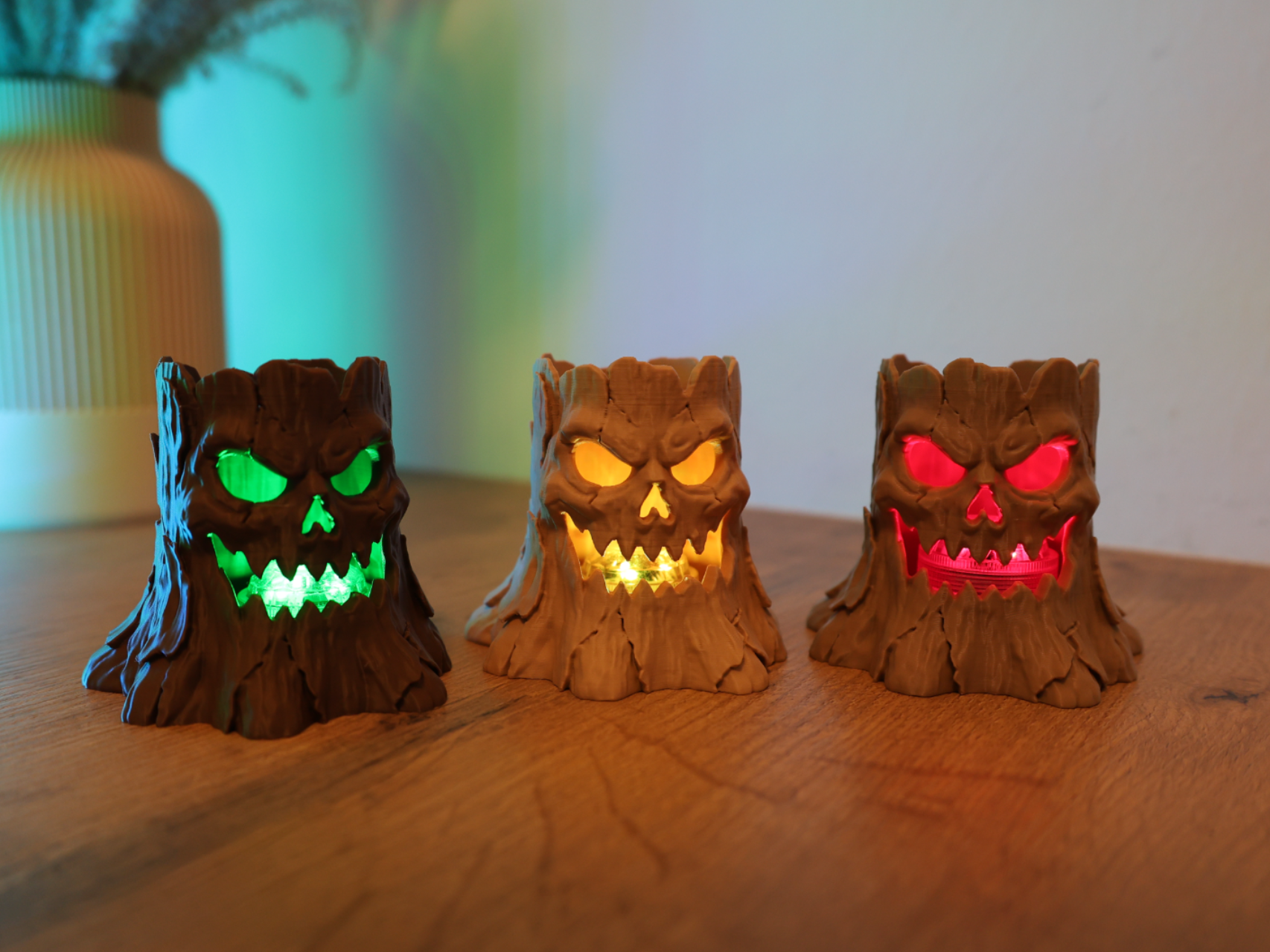 Spooky Stump – Halloween LED Light - 1