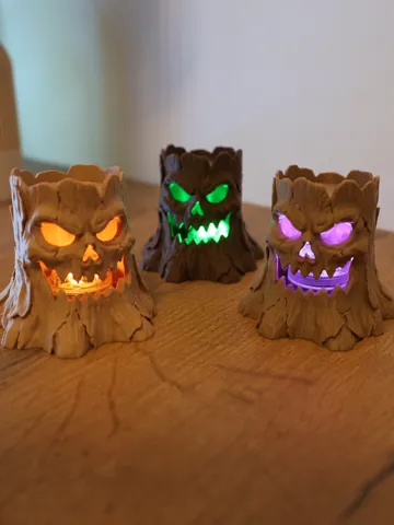 Tapa o cubierta: Spooky Stump – Halloween LED Light — vista de referencia 2