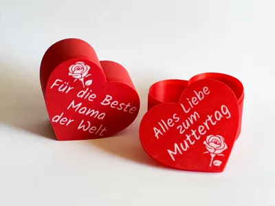 Mother's Day Heart Box