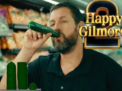 Happy Gilmore 2 Cucumber Flask Secret Stash