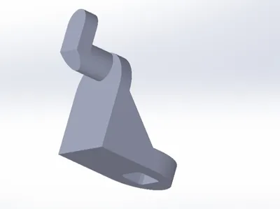 Cabinet back panel support/screw for example for Ikea
