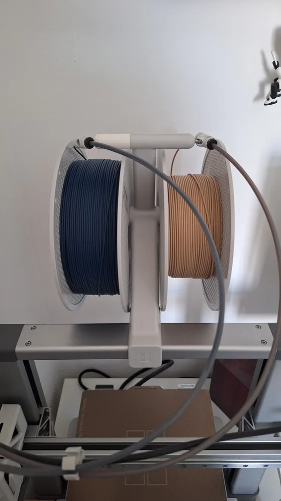Double Spool Holder For BambuLab A1 - Free 3D Print Model - MakerWorld