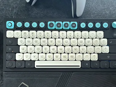 ORBITA - Thin modern keycaps (high-profile TKL)