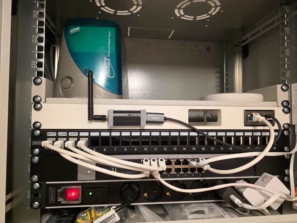 Raspberry Pi 2/3b/4b/5b suporte de rack de 19 polegadas - Modelo ...