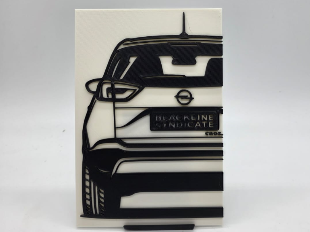 2D Wall Art Opel Crossland X
