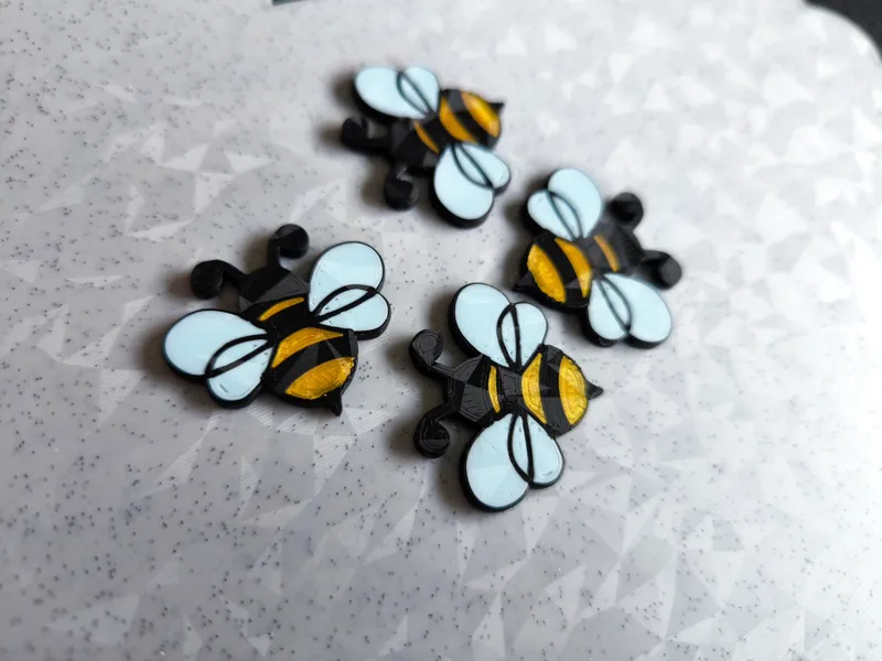 Small bee for sensory play