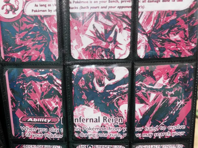 FIXED DIY Trading Card Poster - Shiny Charizard