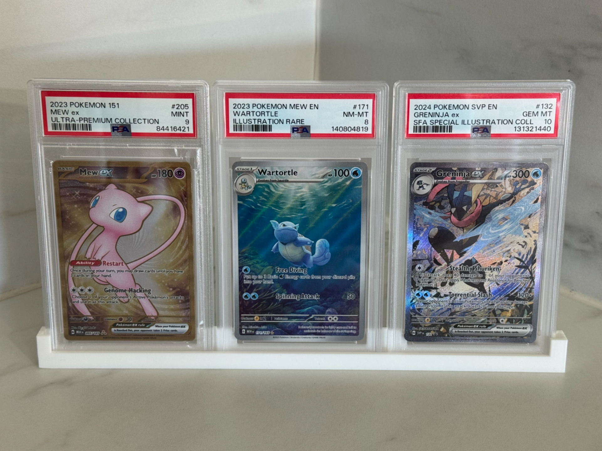 Universal Graded Card Stand — 3 Cards by IRock_Gabriel