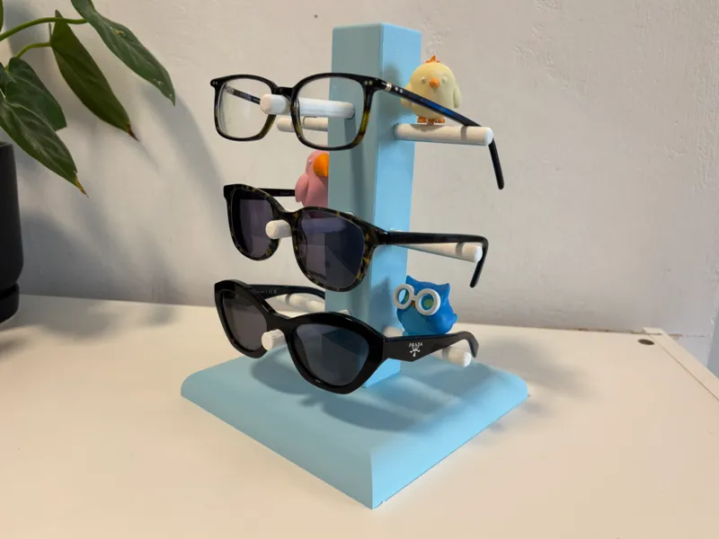 Birds Decorated Glasses Stand 