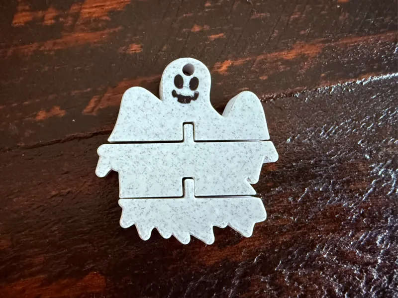 Ghost Flexi Keychain